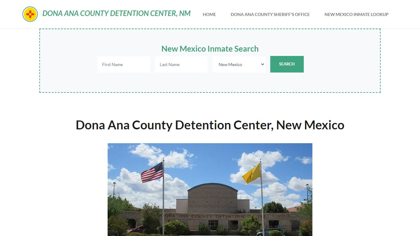 Dona Ana County Detention Center, NM Inmate Roster, Offender Search